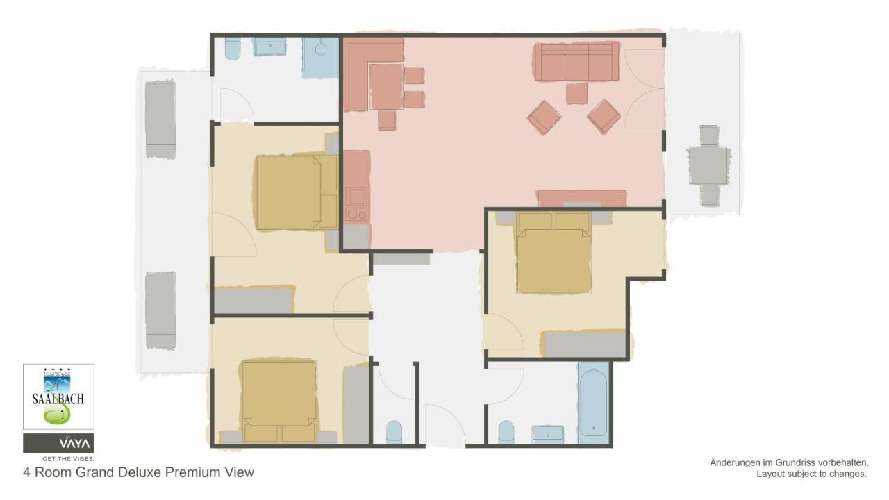 Residence Saalbach By Vaya Kültér fotó